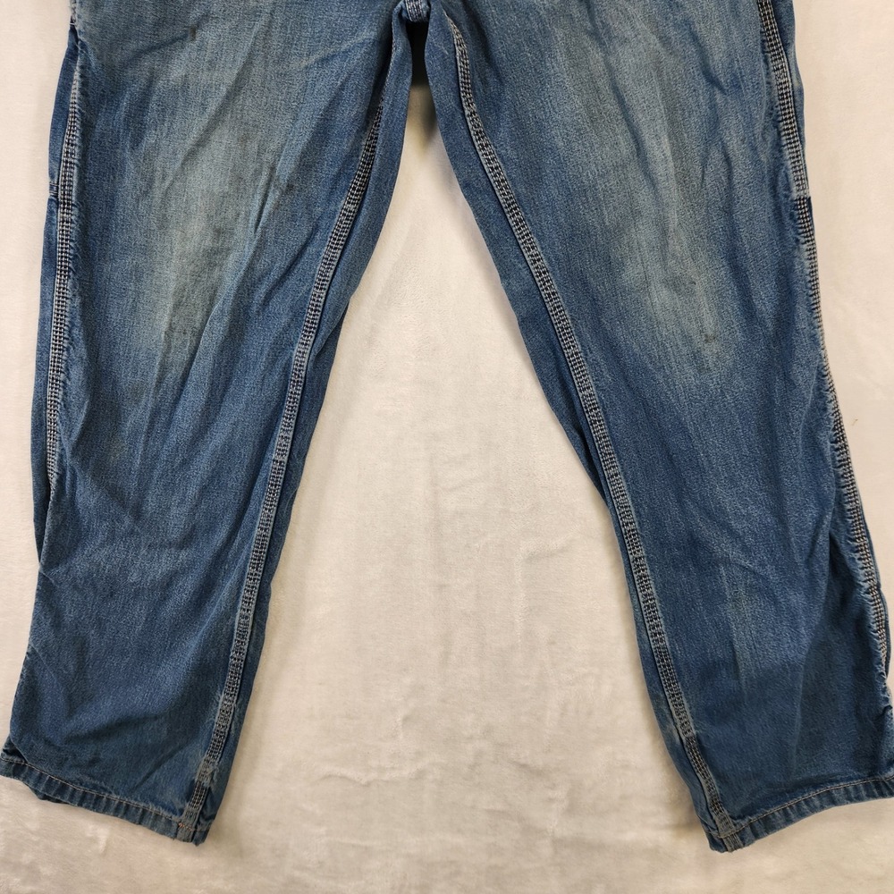 Carhartt FR Men's Relaxed Fit Flame Resistant Carpenter Jeans Blue 33x32 - Picture 3 of 8